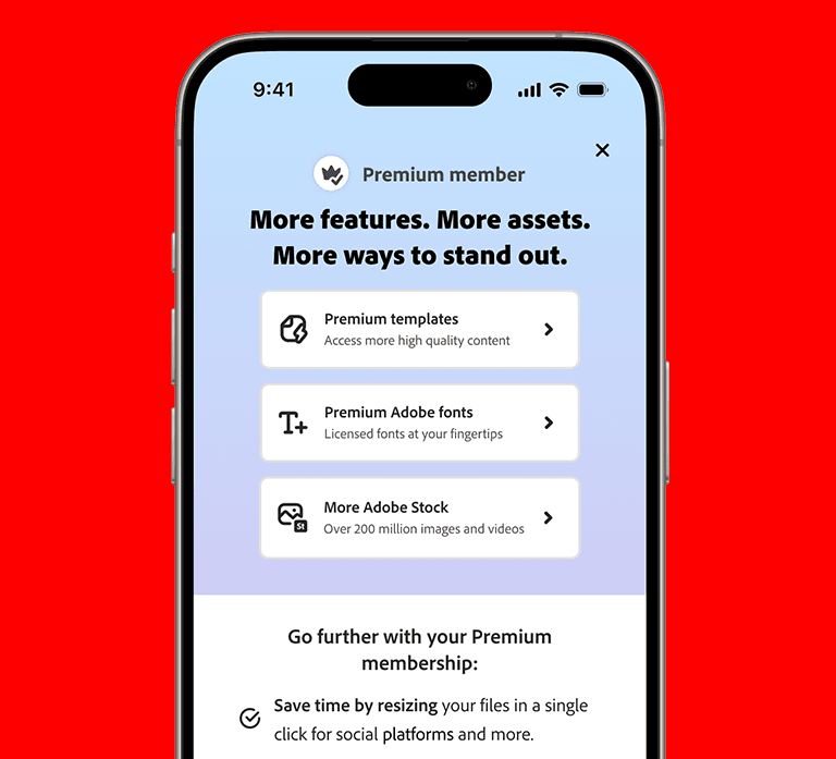 Adobe — Premium Member Hub
